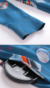 KML — robe peignée bleue profonde pour femmes, nouvelle Collection italienne, vente en gros, - Product Image 5