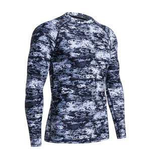 เสื้อรัดรูปแขนสั้นของผู้ชายพิมพ์ลายโลโก้ได้ตามต้องการ - Product Image 2