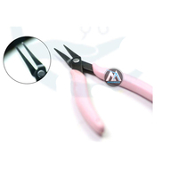 Herramientas de joyería de acero inoxidable de alta calidad profesional, alicates, mangos de plástico multifunción, herramientas de joyería