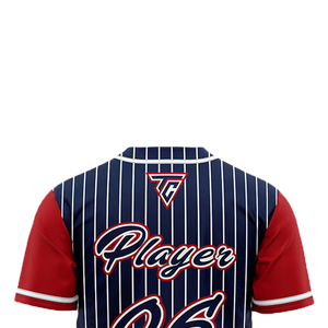 Sublimación de letras bordadas para hombre, camiseta de béisbol con cuello en V, camisetas de sóftbol, características transpirables, venta al por mayor a granel - Product Image 5