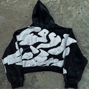 Vente en gros 3D Puff Sweats à capuche imprimés pour hommes Personnalisé votre propre conception Meilleure vente Sweat-shirt imprimé de qualité supérieure Vente pour hommes - Product Image 3