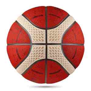 Pelota de baloncesto de nuevo estilo del fabricante superior, etiqueta personalizada de aire alto, hecha de cuero, goma, uso de entrenamiento de PVC, precio asequible - Product Image 4