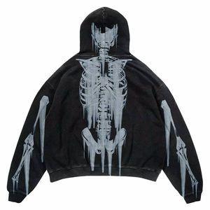 Gran oferta, último diseño, sudaderas con capucha impresas de primera calidad para hombres, sudaderas con capucha de mezcla de algodón básicas personalizadas transpirables para hombres a la venta - Product Image 6