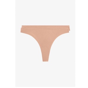 Tanga Sexy para Mujer, Nueva Llegada, Color Sólido, Tejido de Algodón, Ecológico, Antiestático, Logotipo Personalizado, Sin Costuras, Transpirable - Product Image 5