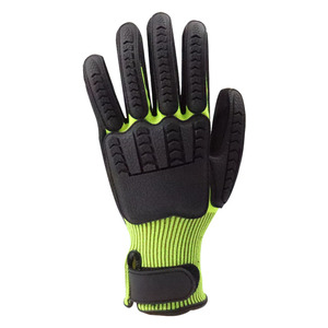 Guantes DE TRABAJO mecánicos de nitrilo de alta calidad Anti-impacto y resistente a cortes Construcción protectora Seguridad para las manos - Product Image 6