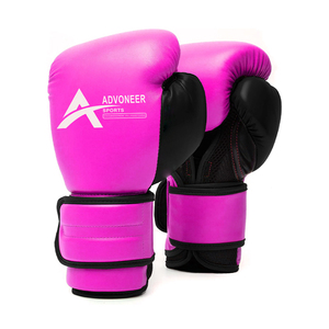Guantes de boxeo profesionales para MMA Fitness Fighting Muay Thai Training-Guantes de artes marciales de cuero para hombres, mujeres, niños y adultos - Product Image 3