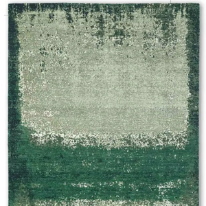 Tapis modernes de luxe en laine de soie faits à la main, doux, noués à la main, taille 5x8 12x14, design abstrait pour la maison, le bureau et le salon. - Product Image 5