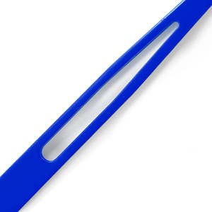 Juego de pinzas para cejas de depilación azul de acero inoxidable con MOQ bajo de etiqueta privada, pinzas puntiagudas para cejas con LOGOTIPO personalizado - Product Image 5