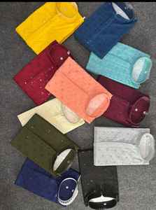 Hombres de la mejor calidad Kurta para adultos Algodón Seda para bodas Fiestas Casual Uso diario Dibujado a mano Impreso Diseño elegante Exportación - Product Image 5