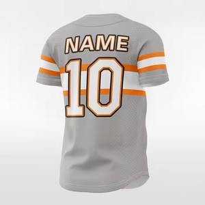 2025 personnalisé hommes Baseball maillot de haute qualité en gros Polyester sport uniforme respirant grande taille OEM Service disponible - Product Image 4