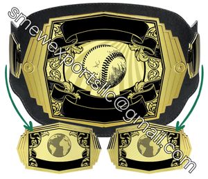 Ceintures de titre personnalisées de qualité supérieure MMA UFC boxe WWE ensembles de boxe en cuir ceintures de titre premium - Product Image 1