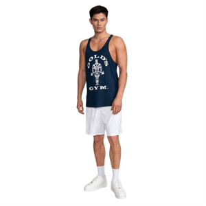Camiseta sin mangas con tirantes de culturismo para hombre, chaleco de gimnasio de algodón orgánico, camiseta de entrenamiento sin mangas, camiseta sin mangas de entrenamiento Muscle Fit - Product Image 6