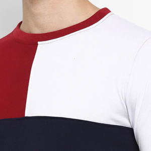 T-shirt pour homme au design personnalisé, qualité professionnelle, tricoté en polyester/coton, respirant, coupe classique, en vente - Product Image 5