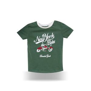 Venta al por mayor de camisetas cómodas para chico 100% algodón de primera calidad tejido suave estilo casual de secado rápido de alta calidad fabricante OEM - Product Image 1