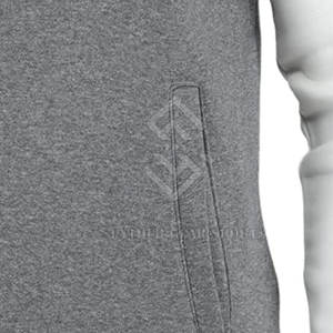 Survêtement décontracté pour homme à capuche respirant en polyester et coton, coupe régulière, pour l'hiver - Product Image 6