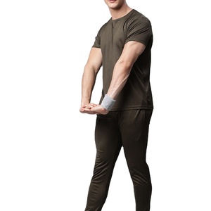 Conjunto Deportivo de Verano para Hombre, Estilo Urbano, con Logotipo Personalizado, 100% Algodón, Transpirable, Ligero, Ropa Profesional para Exteriores 2026 - Product Image 2