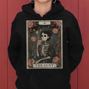 Sudadera con capucha clásica de moda para mujer con cremallera gráfica de hombro caído negro dinámico cuello con capucha antiarrugas y transpirable - Product Image 5