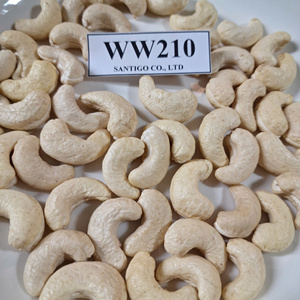 Ready To Ship Dry <b>Nuts</b> SANTIGO <b>Nuts</b> & <b>Kernels</b> Kaju Cashew WW210 OEM, ODM Packaging - Product Image 1