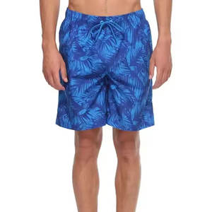Haute qualité été séchage rapide 100% polyester taille élastique maillots de bain Shorts de plage hommes logo personnalisé conseil plage cravate teinture Shorts - Product Image 6