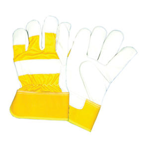 Guantes DE TRABAJO DE SEGURIDAD DE CUERO antideslizante de cuero de nuevo estilo con protección antideslizante Precio razonable Fabricación - Product Image 6