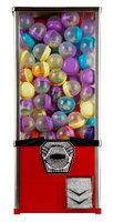 Distributeur automatique de capsules DEER de 20 pouces de hauteur, capsules en plastique, système de paiement par pièces et jetons, capacité de 300 à 600, certifié CE 1