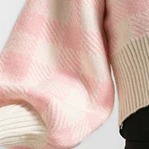 Pull à col en V pour femme de haute qualité, respirant, 100% coton, lourd, chaud, surdimensionné, court, anti-boulochage, séchage rapide - Product Image 3