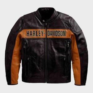 Chaqueta de Cuero para Motociclista Harley Davidson - Product Image 1