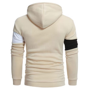 เสื้อฮู้ดดี้สตรีทแวร์ผู้ชายทรงโอเวอร์ไซส์ ไหล่ตก สไตล์ลำลอง ผ้าฝ้าย 100% สำหรับฤดูหนาว ปักลาย ขายส่งจำนวนมาก รับผลิตแบบ OEM ODM - Product Image 3