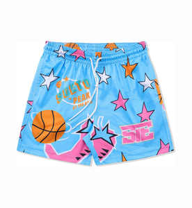 OSTROWEARS ENTERPRISES Short surdimensionné pour homme 100% coton Logo de broderie jacquard personnalisé tricoté au crochet Nouveau tricot OEM/ODM - Product Image 5