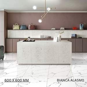 Moderno brillante pulido 600x600mm diseño de piso para pared Interior para decoración del hogar hoteles pasillos villas áreas de comedor supermercados - Product Image 1