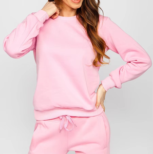 Conjunto de chándal de mujer para chicas altas con sudadera y Joggers con logotipo personalizado diseñado para entrenamiento de gimnasio, fitness y ropa de yoga - Product Image 5