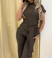Tenues de travail personnalisées pour esthéticiennes, massage thaïlandais, salon de beauté, ensembles de tuniques de spa à manches courtes