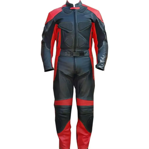 ชุดหนังสำหรับนักแข่งรถมอเตอร์ไซค์ผู้ชายชุดหนังสำหรับมอเตอร์ไซค์ - Product Image 1