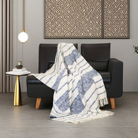 Fabricant professionnel de plaids en coton 100% écologiques, grande taille, avec de belles franges, utilisables toute l'année