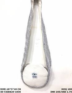 Sac de soirée en coton chanvre unisexe élégant fabriqué à la main - Product Image 2