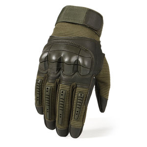 Offre Spéciale Logo personnalisé Gants tactiques en cuir écran tactile capable pour l'entraînement au combat en plein air prix de gros - Product Image 2