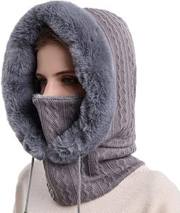 5-en-1 multi-fonction hiver chaud extérieur femmes hommes visage <span class=keywords><strong>Ski</strong></span> course cyclisme cagoule <span class=keywords><strong>Ski</strong></span> <span class=keywords><strong>masque</strong></span> avec peluche - Product Image 1