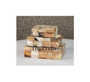 Juego de Joyeros de la Mejor Calidad, Tres Tamaños Diferentes, Caja de Almacenamiento de Madera y Nácar para Exhibición, Más Vendidos - Product Image 1