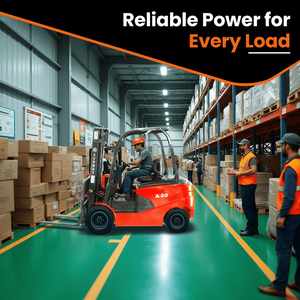 Carrello elevatore elettrico A-20-capacità di 4400 libbre, altezza di sollevamento 118, compatto e potente per le operazioni di magazzino - Product Image 4