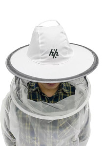 Combinaison d'apiculteur professionnelle de qualité supérieure avec voile, anti-coupure, manches longues, crochet en acier inoxydable, brosse pour ruche, combinaison d'apiculture toutes saisons, gants - Product Image 4