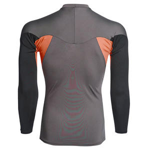 Nuevo logotipo personalizado Rashguards para hombres y manga larga impresa MMA Rush Guard compresión camisa de manga completa BJJ Rash Guard - Product Image 3