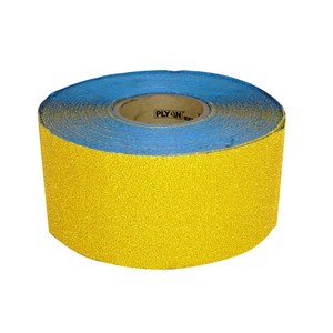 Cinta de Advertencia Autoadhesiva de PE para Señalización de Pisos, 10cm X 33mt - Product Image 1