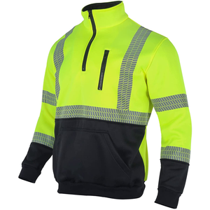 Gilet de sécurité pour homme, couleur personnalisée, haute visibilité, réfléchissant, classe 3 ANSI, classe 3 EN ISO 20471, imperméable pour l'hiver, pour la construction - Product Image 5