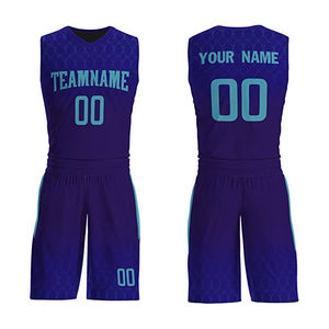 Ensemble de maillot et short de basketball de haute qualité, respirant et à séchage rapide, vente en gros, broderie personnalisée - Product Image 6