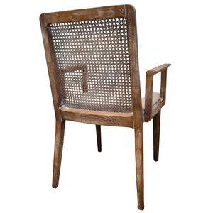 เก้าอี้ไม้เนื้อแข็งที่กำหนดเองดีไซน์อุตสาหกรรมหรูหราทันสมัยพร้อมผิวแบบโบราณสำหรับโรงแรมโรงเรียนห้องนั่งเล่น - Product Image 5