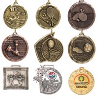 Médailles de sport en alliage de zinc personnalisées de haute qualité-Récompenses en métal plaqué de qualité supérieure pour les réalisations, les événements et les compétitions