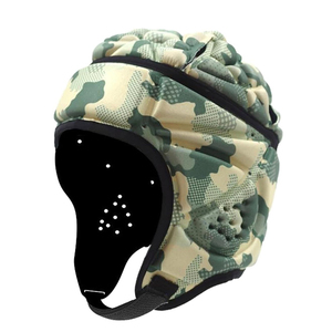 Casques de rugby durables, coque en ABS, conception ventilée, rembourrage intérieur souple, protection de la tête résistante aux chocs pour les entraînements et les matchs - Product Image 1