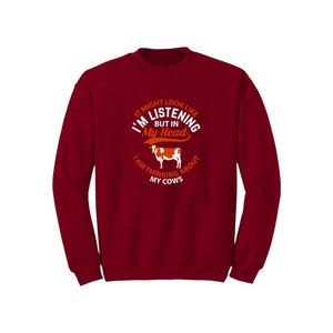 เสื้อสเวตเตอร์ผ้าฝ้ายผสมมี12สีให้เลือกสไตล์ลำลอง260-280พิมพ์ลายสัตว์ออกแบบได้ตามต้องการสำหรับฤดูหนาว - Product Image 1