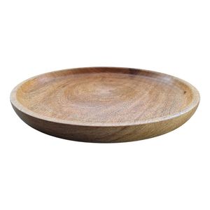 Bandeja rectangular de madera para servir, con asas laterales, estilo rústico, para cortar queso - Product Image 4