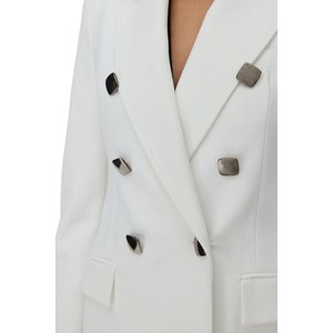 Chaqueta Blazer Casual para Mujer, 100% Algodón - Product Image 4
